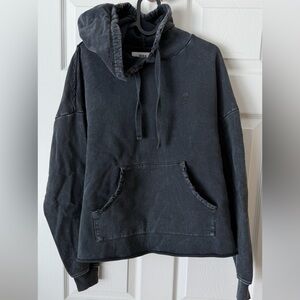 Soulcycle Women’s Washed Black Hoodie with Skull Detail